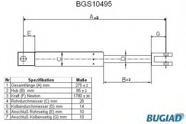 BUGIAD BGS10495