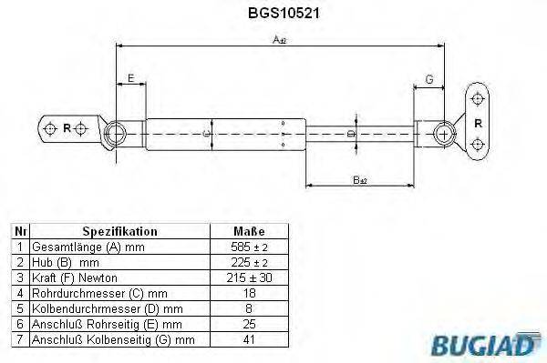 BUGIAD BGS10521