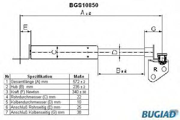 BUGIAD BGS10850