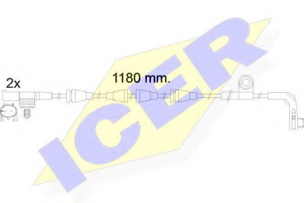 ICER 610482EC Сигналізатор, знос гальмівних колодок