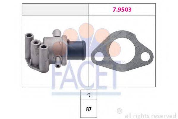 FACET 78109 Термостат, охолоджуюча рідина