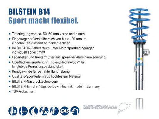 BILSTEIN BIL021803 Комплект ходової частини, пружини / амортизатори