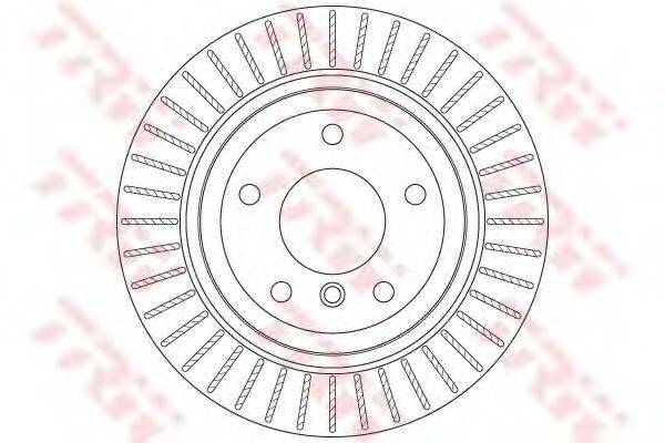 TRW DF6329 гальмівний диск