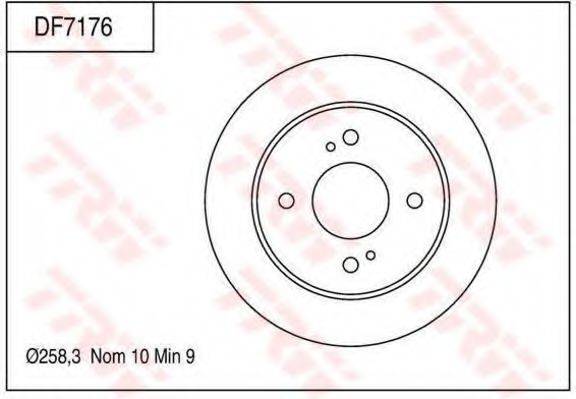 NISSAN 43206-42R02 гальмівний диск