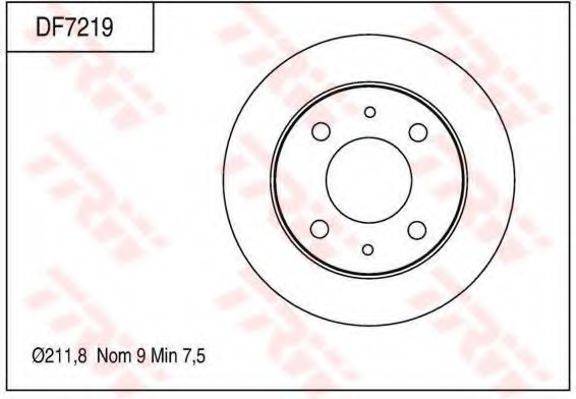 SUBARU 263114C000 гальмівний диск