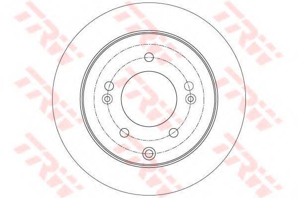 TRW DF7819 гальмівний диск