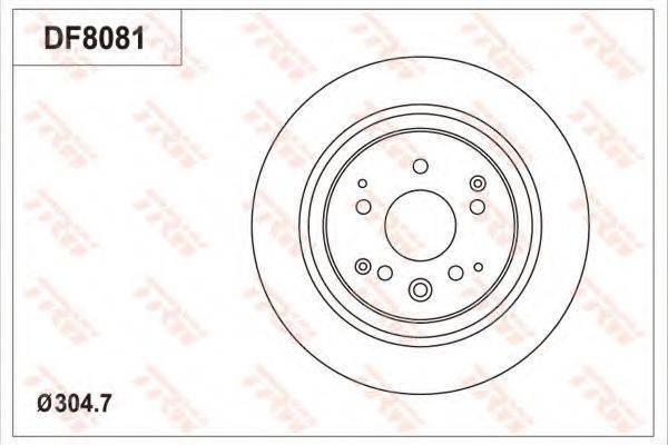 HONDA (GAC) 42510TW0W00 гальмівний диск