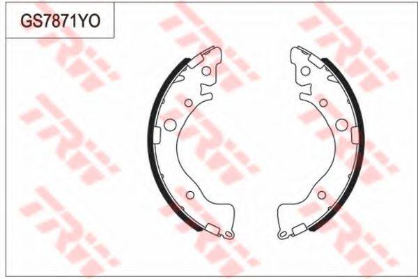 HONDA 43153SNAA02 Комплект гальмівних колодок