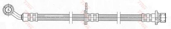 TRW PHD463 Гальмівний шланг