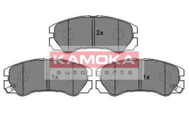 KAMOKA 21845 Комплект гальмівних колодок, дискове гальмо