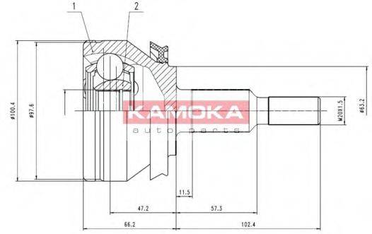 KAMOKA 7526