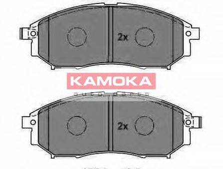 KAMOKA 23698 Комплект гальмівних колодок, дискове гальмо