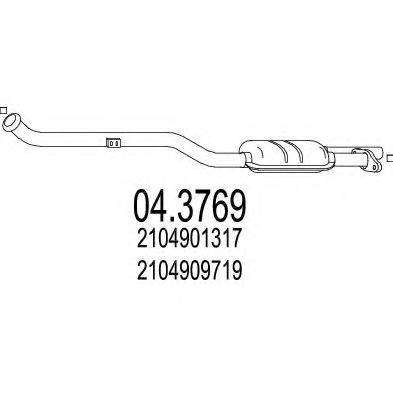 MTS 043769 Каталізатор