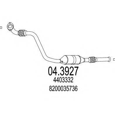 MTS 043927 Каталізатор