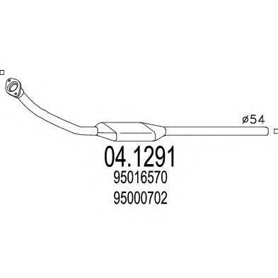 MTS 041291 Каталізатор