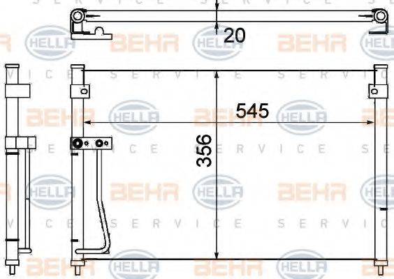 STANDARD F453688 Конденсатор, кондиціонер