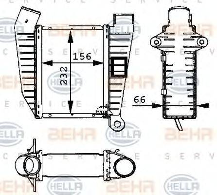 OPEL 90 52 9903 Інтеркулер