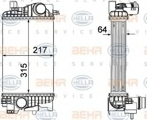 OPEL 13283253 Інтеркулер