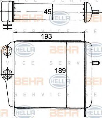 MERCEDES-BENZ A 201 501 81 01 масляний радіатор, моторне масло