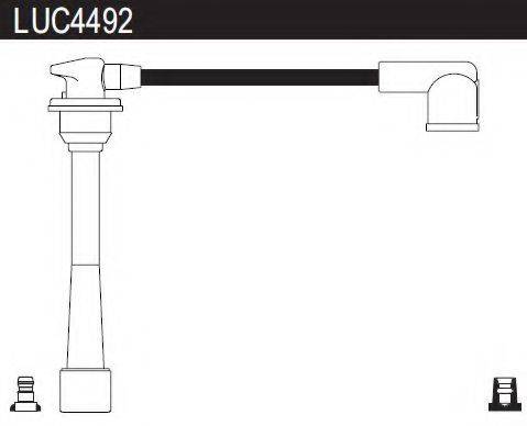 LUCAS ELECTRICAL LUC4492 Комплект дротів запалювання