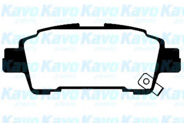 KAVO PARTS BP9072 Комплект гальмівних колодок, дискове гальмо