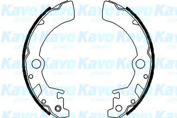 KAVO PARTS BS8915 Комплект гальмівних колодок