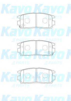 DAEWOO 96626076 Комплект гальмівних колодок, дискове гальмо