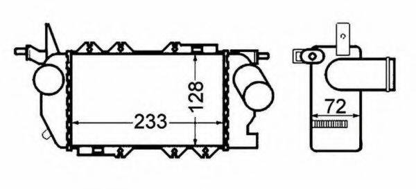 VAUXHALL 52464588 Інтеркулер