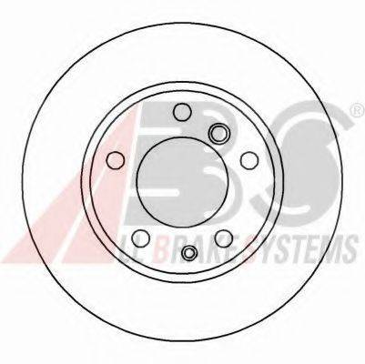 A.B.S. 15870OE гальмівний диск