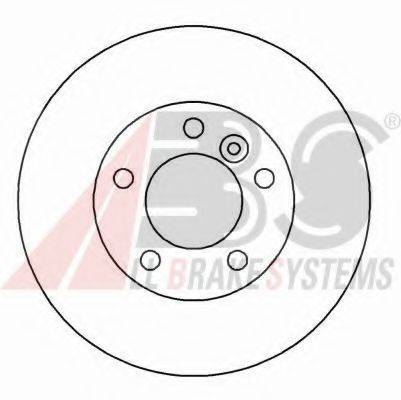 A.B.S. 16154OE гальмівний диск