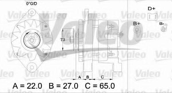 VALEO 433450 Генератор