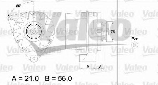 VALEO 436137 Генератор