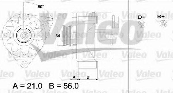 VALEO 436311 Генератор