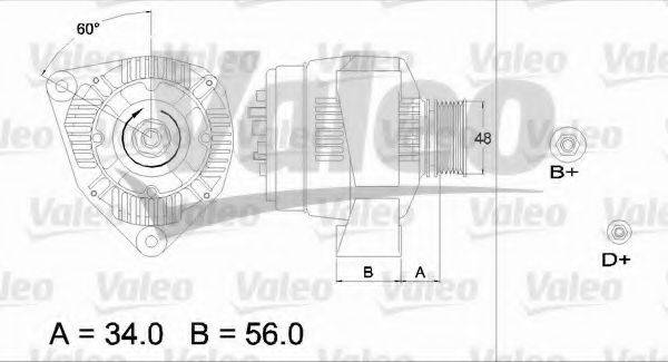 MERCEDES-BENZ 010154550280 Генератор