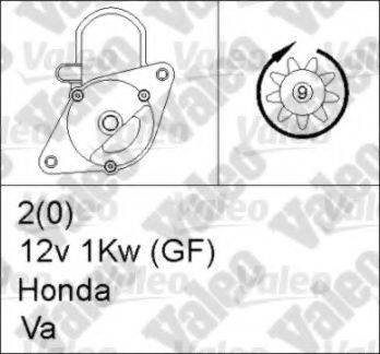 HONDA 31200-PDA-S510 Стартер