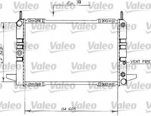 FORD 6148835 Радіатор, охолодження двигуна