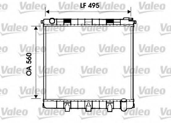 LAND ROVER ESR2269 Радіатор, охолодження двигуна