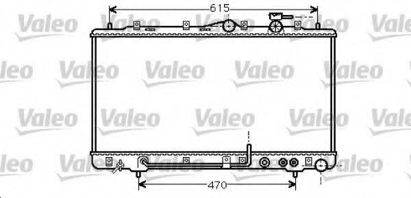 VALEO 734261 Радіатор, охолодження двигуна