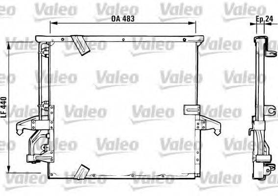 BMW 64531385165 Конденсатор, кондиціонер