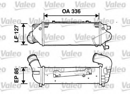 VALEO 817899 Інтеркулер