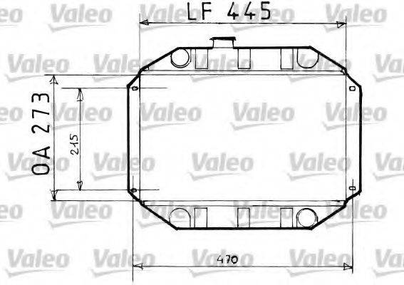 FORD 1417980 Радіатор, охолодження двигуна