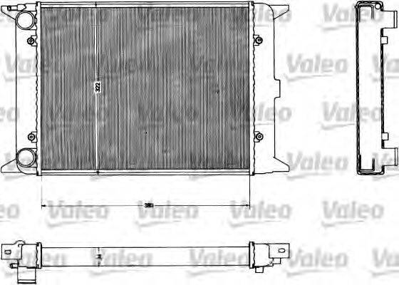 VW 867121251B Радіатор, охолодження двигуна