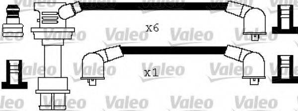 LUCAS ELECTRICAL DKB372 Комплект дротів запалювання