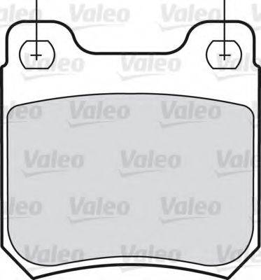 VALEO 540450 Комплект гальмівних колодок, дискове гальмо