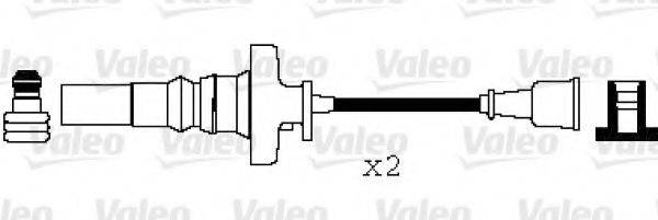 LUCAS ELECTRICAL DKB784 Комплект дротів запалювання