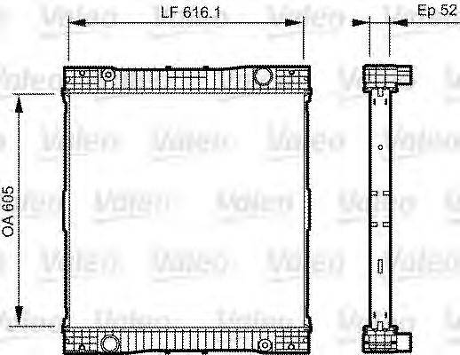 MERCEDES-BENZ 002 501 1401 Радіатор, охолодження двигуна