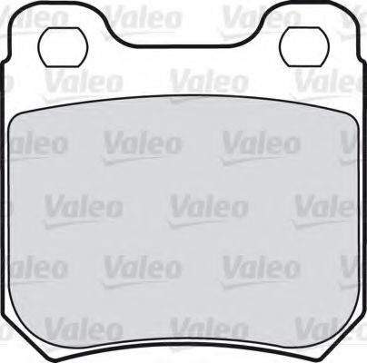 VALEO 301183 Комплект гальмівних колодок, дискове гальмо