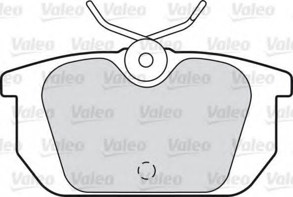 VALEO 598142 Комплект тормозных колодок, дисковый тормоз