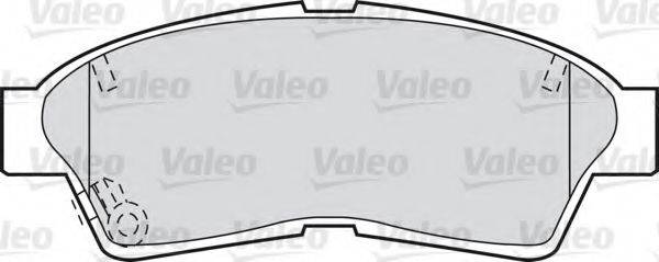 VALEO 301551 Комплект гальмівних колодок, дискове гальмо