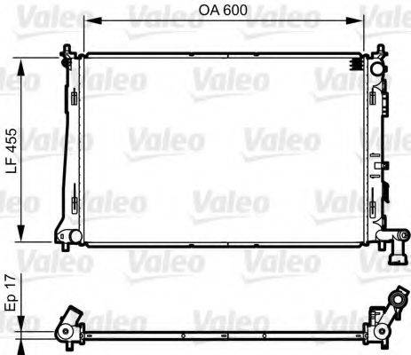 HYUNDAI 253102H010 Радіатор, охолодження двигуна